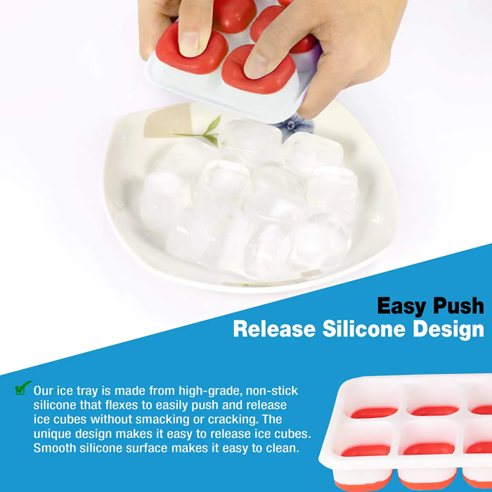 Silicone Ice Cube Tray