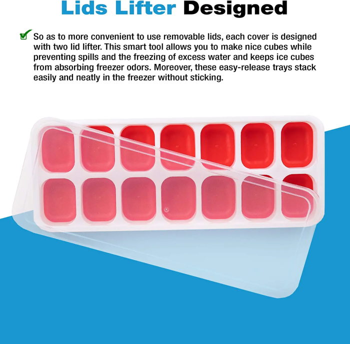 Silicone Ice Cube Tray