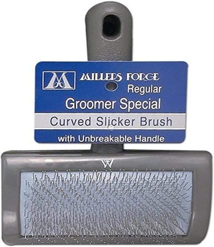 Pet Slicker Brush with Plastic Handle