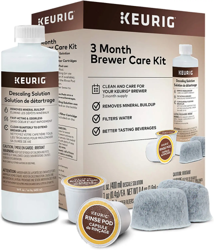 Keurig 3-Month Brewer care kit