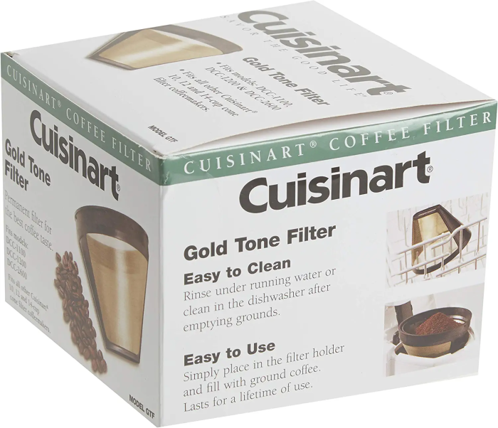 Cuisinart Gold Tone Coffee Filter