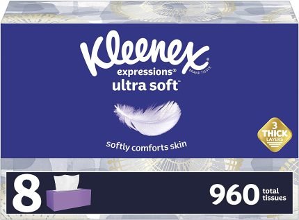 Kleenex Expressions Ultra Soft Facial Tissues